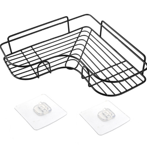 No-punch corner storage rack bathroom tripod wash rack dormitory storage toilet bathroom wall rack