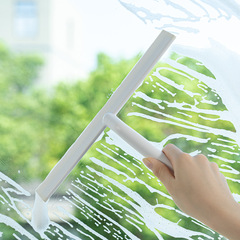 Home Small Glass Scraper with Holes for Hanging Bathroom Window Glass Cleaner Tile Floor Scraper