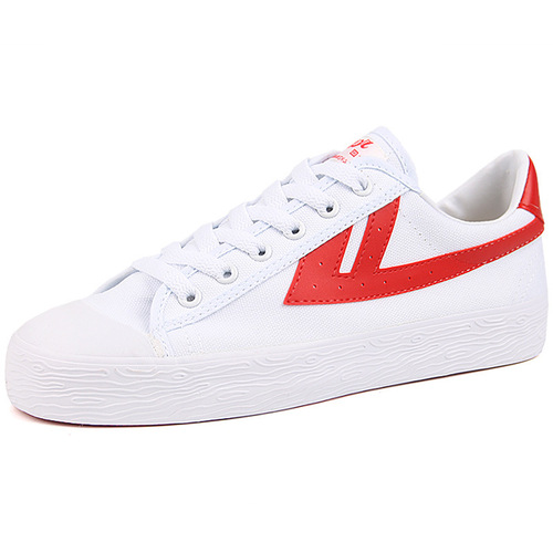 Pull back A328X lace-up canvas shoes, sneakers, sports and leisure student shoes, men and women, couple white shoes, low-top Korean version