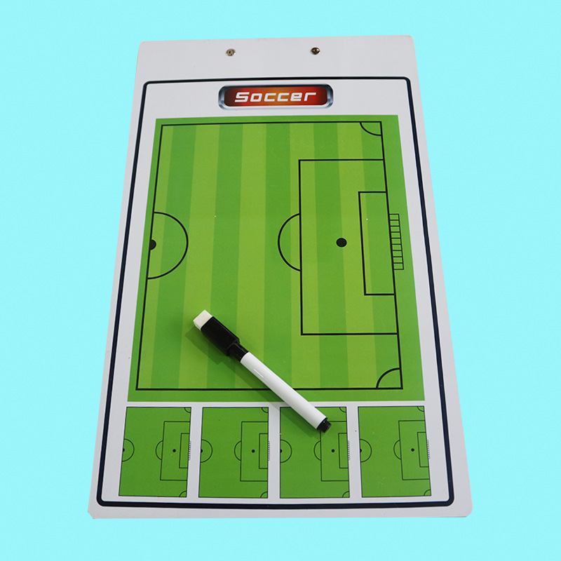 Tablero táctico de PVC para entrenamiento de fútbol y árbitros – venta directa de fábrica, stock al por mayor