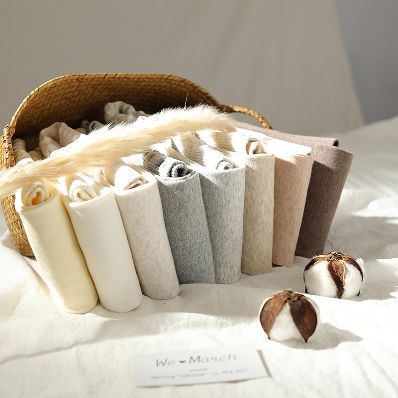 Spring and Autumn New yanmai milk white leggings pure cotton flat pantyhose women's outer wear thin high elastic slimming step-on