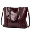 One-shoulder bag for oily skin, Amazon, genuine leather