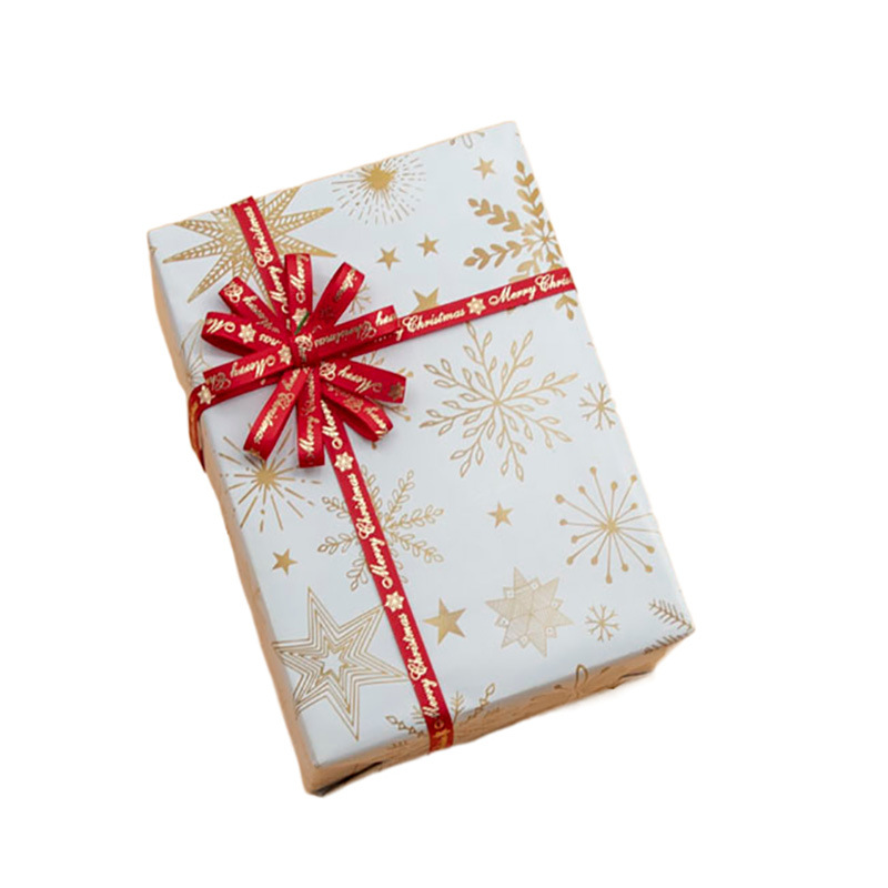 Nueva moda creativa Regalo de Cumpleaños de papel ins simple europeo y americano negocio decorativo papel de color papel de regalo de Navidad