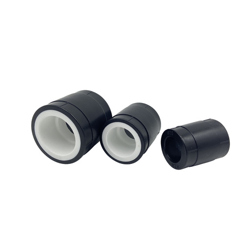 PPR to PE full plastic conversion adapter black and white conversion adapter PPR to PE equal diameter direct connection conversion accessory