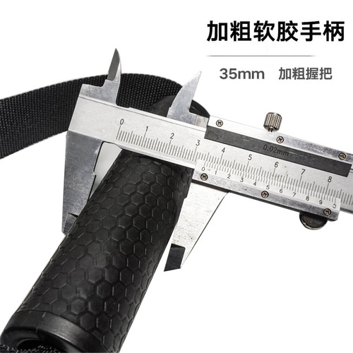 Lumbar support handle, chest grip handle, high-low pulley bar fitness handle, resistance band handle