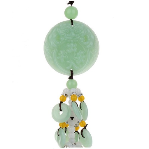 Car pendants, car rearview mirror safety buckle pendants, Guanyin car pendants, men's and women's car pendants