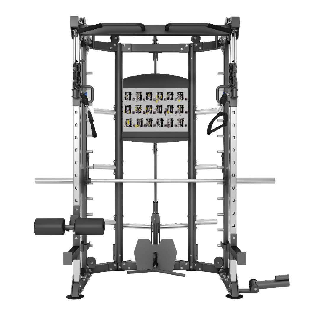 Smith Multifunctional Comprehensive Trainer Gym Equipment Frame-Style Squat Rack Free-Standing Rack Gantry Rack for Export