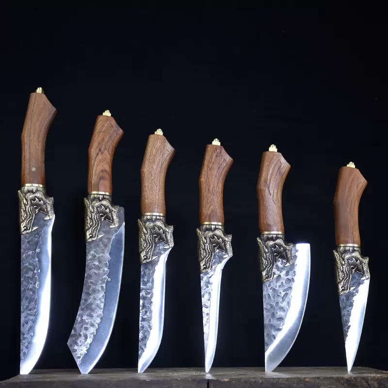 刀具套装不锈钢剔骨刀锋利切菜刀斩切两用刀切片刀一件代发