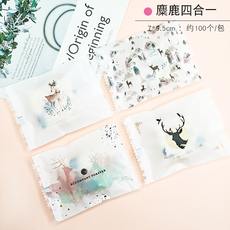 Bolsa sellada a máquina; Elk 4 en 1 7*9.5; material compuesto