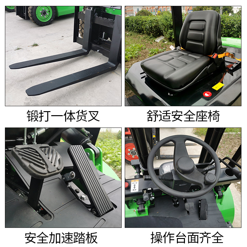 Zhongli 3.0 toneladas de carretilla elevadora eléctrica de batería de litio elevación de carga y descarga de carretilla elevadora eléctrica de aceite a carretilla elevadora eléctrica