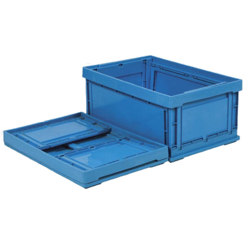 源头厂家供应 可折叠铁箱 方便双手抓取可循环回收 铁箱折叠