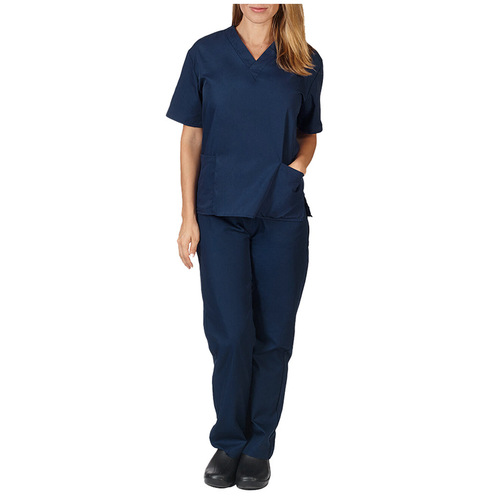 Cross-border Amazon operating room short-sleeved hand clothes women's suit short T nurse clothes surgical clothes isolation clothes work clothes