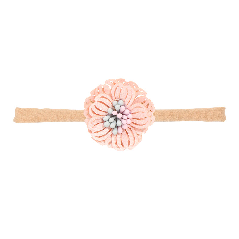 Mb1750 peach pink hollow flower