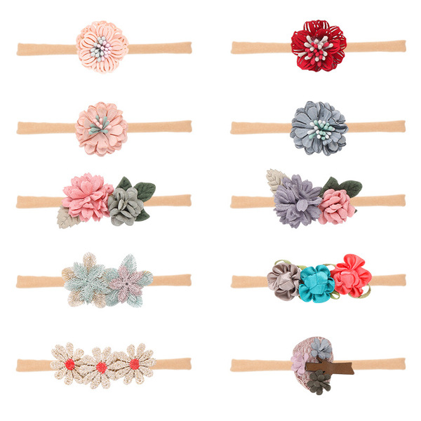 Children's elastic retro headband