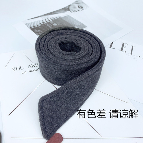 Wool Coat Belt, Winter Coat Belt, Accessory Decorative Belt, Double-Sided Velvety Belt
