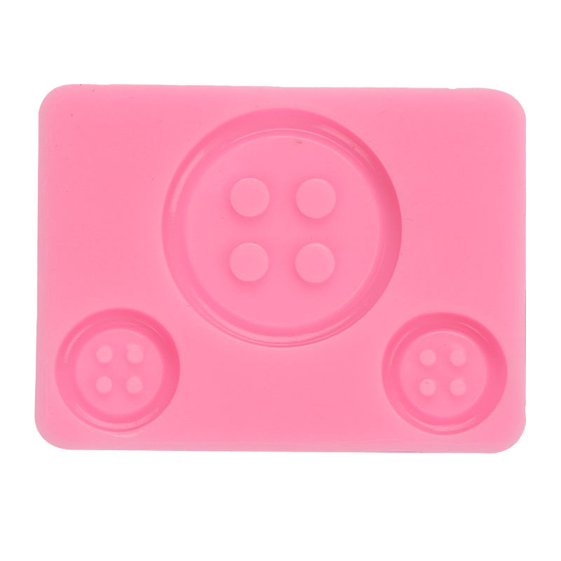 Botón arco alivio decorativo silicona molde para hornear DIY pastel hecho a mano fondant accesorios de chocolate