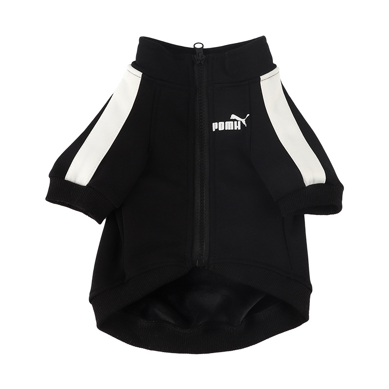 Nuevo Otoño e Invierno ropa de mascotas perro forro polar ropa deportiva medio y pequeño perro moda marca suéter en stock al por mayor