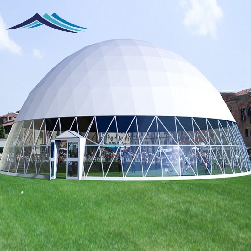 野营球型帐篷篷房 透明球形篷房露营帐篷 酒店用玻璃球形房帐篷
