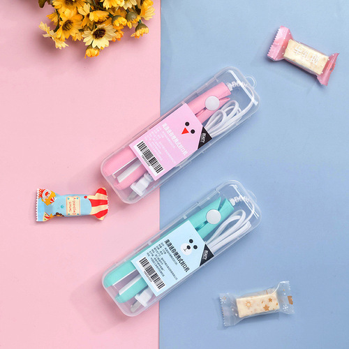 Mini portable sealing machine hand-pressed nougat snowflake crisp candy snack packaging bag heat sealing machine baking