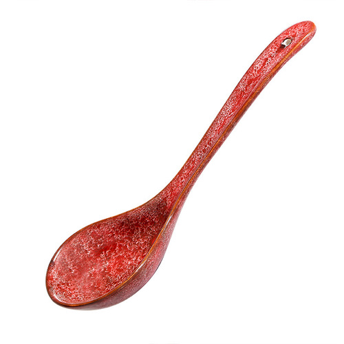 European and American creative ceramic spoon long handle spoon household small spoon porridge spoon eating spoon dessert spoon