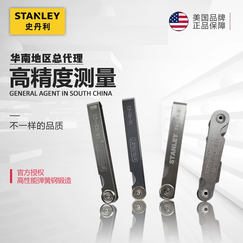 Метрический датчик толщины щупа Stanley 13/20/25 на английском языке 52 манометр шаблона датчика резьбы