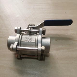 304不锈钢重型阀门316三片式焊接丝扣球阀开关Q61F高温高压4分1寸