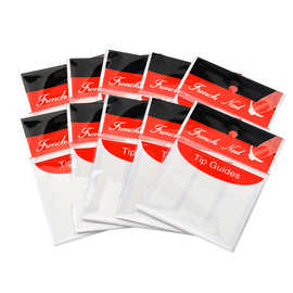 美甲贴纸 美甲法式指甲贴 微笑线 微笑贴 法式贴外贸热销10包