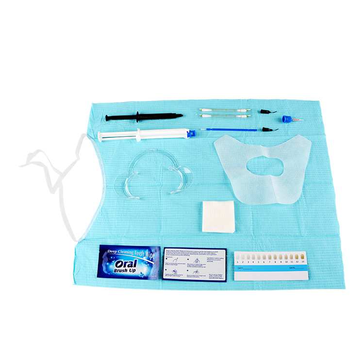SMILEKIT doble tubo de dientes blanqueamiento traje