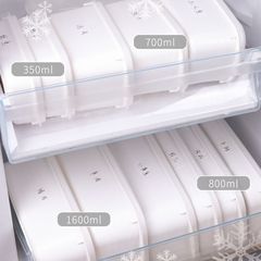 Refrigerator airtight bento box, microwave heating box, kitchen food storage box, dry goods storage jar