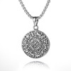 Necklace stainless steel hip-hop style, pendant, accessory, sweater, chain