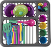 Children's family tableware, toy, kitchenware, set, Amazon