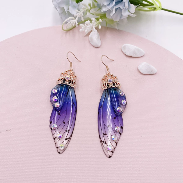 Blue, pink gold