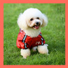 Pet hooded transparent four -foot raincoat small and medium -sized dog clothing dog supplies source factory supports a generation