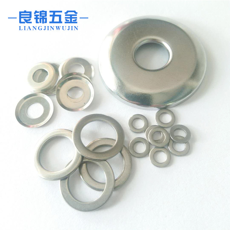 五金冲压件非标现货304不锈钢垫圈201平垫库存垫片可定制量大从优