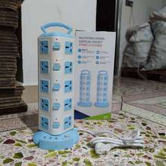 Wholesale vertical tower USB socket three-dimensional row office desk wiring board porous multi-functional plug-in board with wires