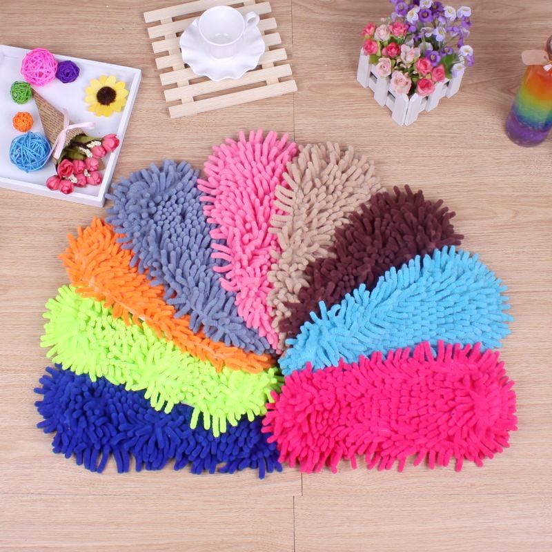 Recommend a variety of materials chenille bottom lazy home floor slippers special soles need to be equipped with in-store shoes