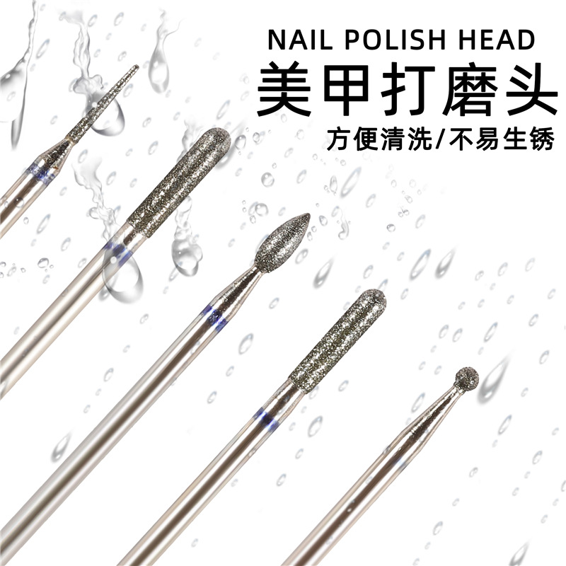 Suministro transfronterizo de uñas de aleación de acero de tungsteno cabeza de molienda máquina de molienda especial herramienta de pulido