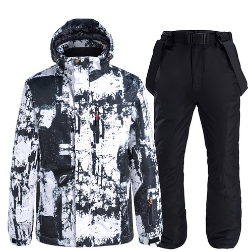 New Ski Suit for Men and Women, Snowboard and Skisuit, Winter Outdoor Warmth Thickened