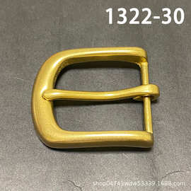 纯铜皮带扣休闲女式女皮带扣腰带扣头裤带扣卡子3.0cm