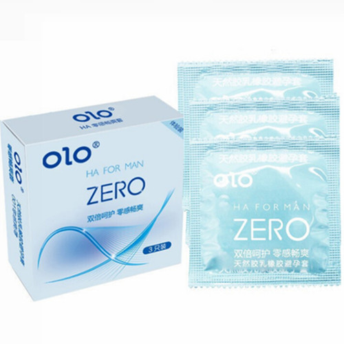 OLO ZERO air condom ultra-thin 001 safety condom adult family planning supplies