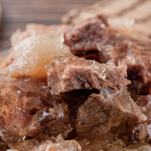 Wholesale Knuckle Beef and Beef Tendon Canned Food 510g Beef Knuckle Beef Canned Food Convenient Instant Meat Preserved Food