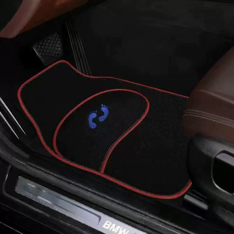 Автомобильная подставка для ног, цельная, специальная основная подставка для ног водителя, односекционная круглая подставка для ног автомобиля