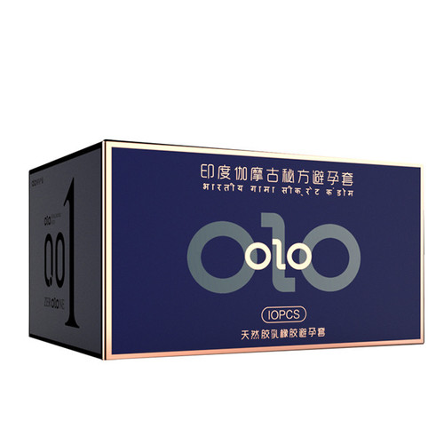 OLO Indian Gama Ancient Secret Recipe Time Control Condom Hyaluronic Acid Ultra-Thin 001 Condom Adult Sex Products Wholesale