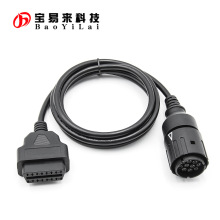 OBD 10 PIN to 16pin for bmw 宝马摩托车 Motorcycles 转接线