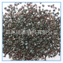 供应研磨用棕刚玉微粉10目-w3喷砂除锈用金刚砂人造喷砂除锈专用