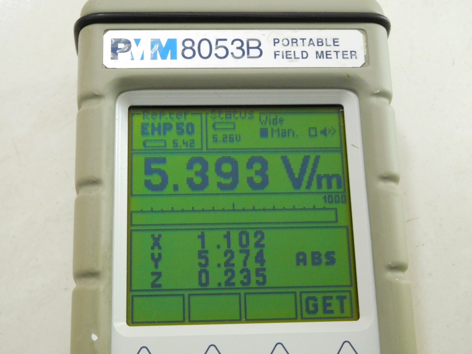 电磁辐射分析仪 PMM8053B 工频场强仪 带电磁场分析探头EHP-50C