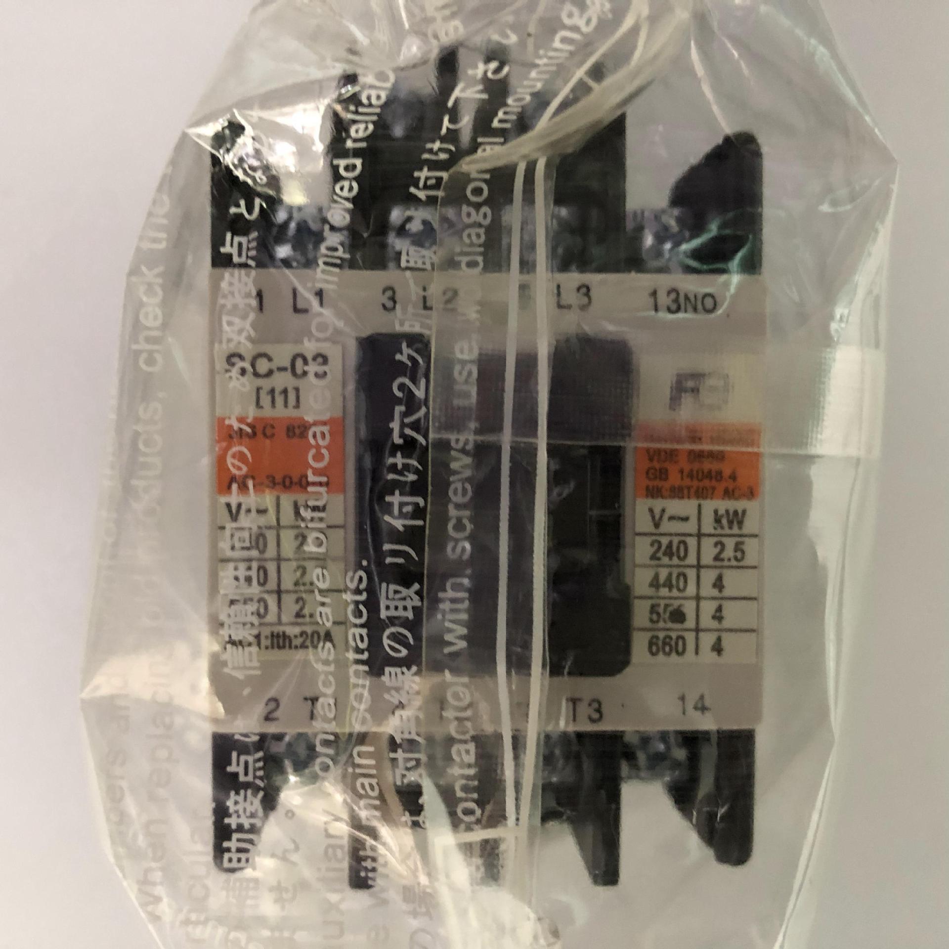 原装正品SC-03 AC110V 4常开富士三级交流接触器
