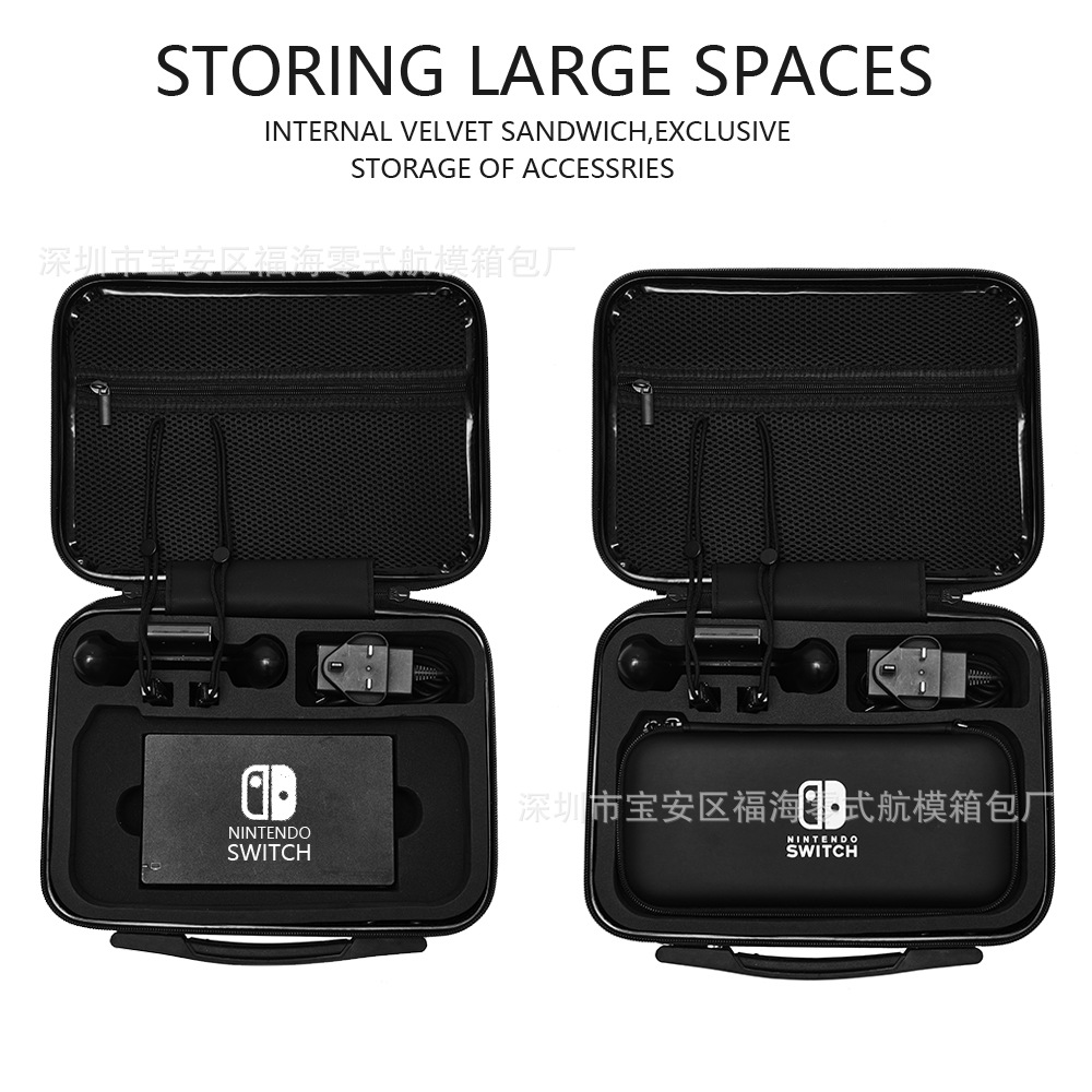 Switch maleta bolsa madre NS caja de almacenamiento de gran capacidad accesorios caja de almacenamiento caja de protección de consola de juegos de Nintendo