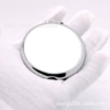 Round silver