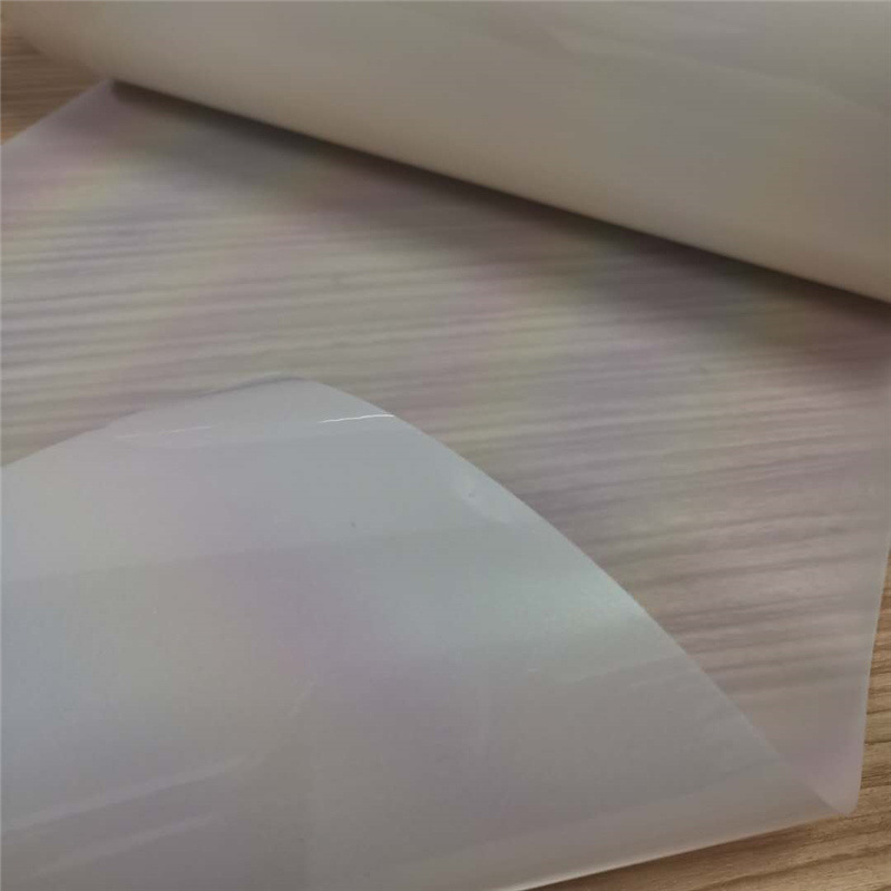 厂家供应条彩反光转印膜七彩印花反光膜水转印幻彩透明反光转移膜